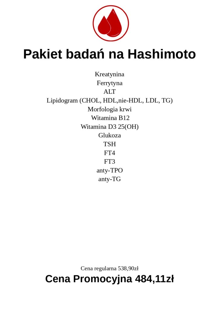 Pakiet badań na Hashimoto