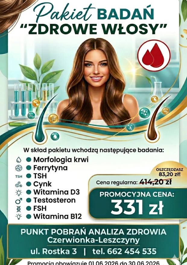 Promocja Miesiąca na Czerwiec Pakiet Zdrowe Włosy