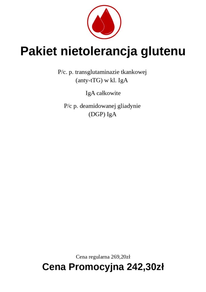 Pakiet nietolerancji glutenu