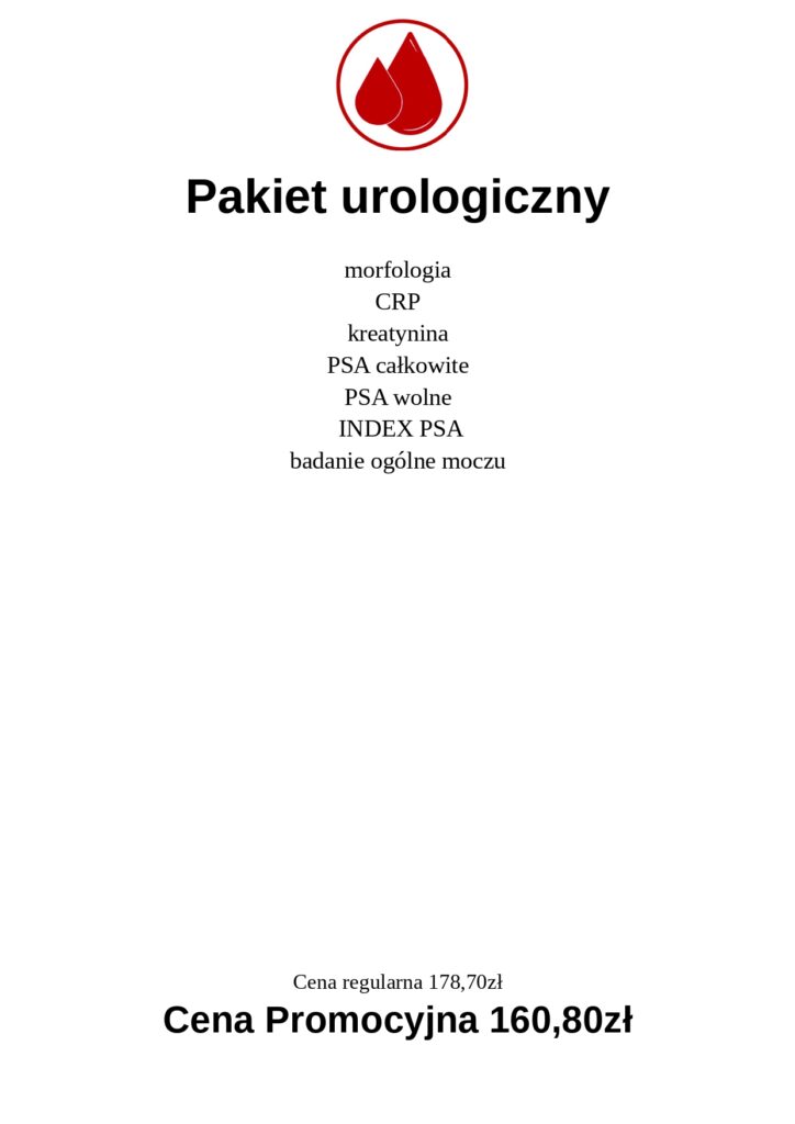 Pakiet urologiczny