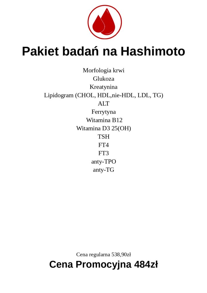 Pakiet badań na Hashimoto